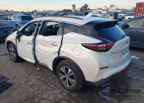 2020 Nissan Murano Sv Fwd z USA, uszkodzony, nr VIN 5N1AZ2BJ1LN165280